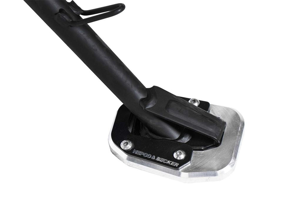 サイドスタンド エンラージメント シルバー/ブラック ムルチストラーダ V4/S