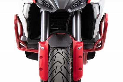 エンジンガード レッド ムルチストラーダ V4/S