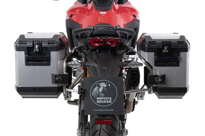 サイドキャリア カットアウトセット サイドケース エクスプローラー シルバー 37L/40L ムルチストラーダV4/S