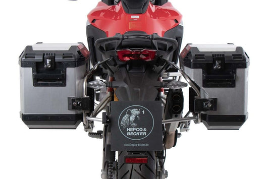 サイドキャリア カットアウトセット サイドケース エクスプローラー シルバー 37L/40L ムルチストラーダV4/S