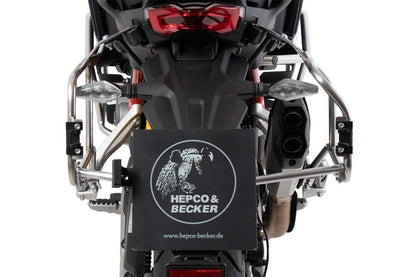 サイドキャリア カットアウトセット サイドケース エクスプローラー ブラック 37L/40L ムルチストラーダV4/S