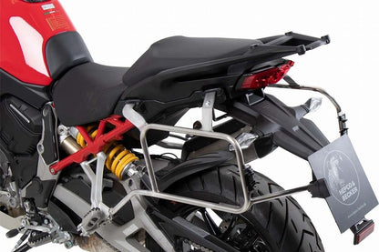 サイドキャリア カットアウトセット サイドケース エクスプローラー ブラック 37L/40L ムルチストラーダV4/S