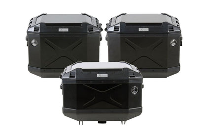 3BOXセット XPLORER/エクスプローラー ブラック トップ45L/サイド40L