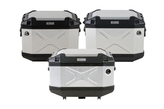3BOXセット XPLORER/エクスプローラー シルバー トップ45L/サイド40L