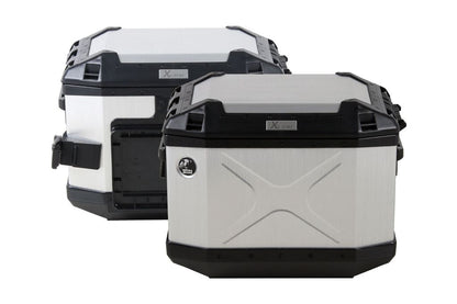 サイドケース XPLORER/エクスプローラー シルバー 40L 左右セット