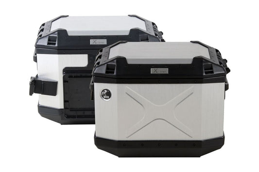 サイドケース XPLORER/エクスプローラー シルバー 40L 左右セット