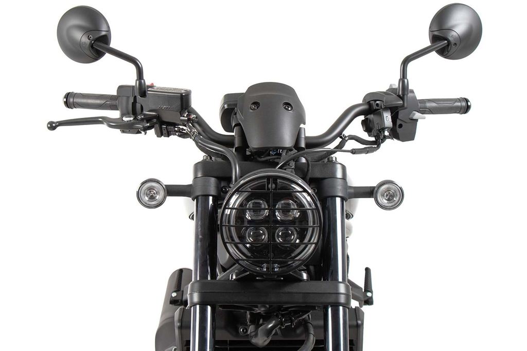 ヘッドライトガード ブラック レブル1100/DCT