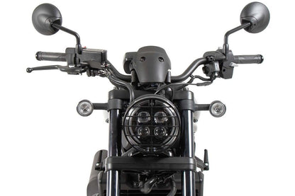 ヘッドライトガード ブラック レブル1100/DCT