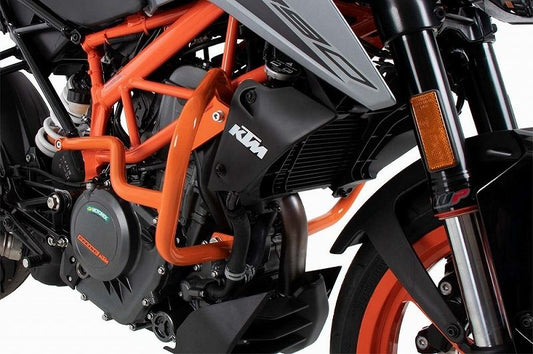 エンジンガード オレンジ 390デューク