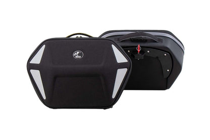 Side bags for C-Bow side carrier ROYSTER Black/Grey 16-17.5L, Set of 2
