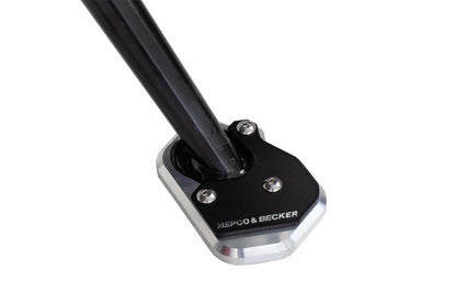 サイドスタンド エンラージメント シルバー/ブラック トゥオーノ V4