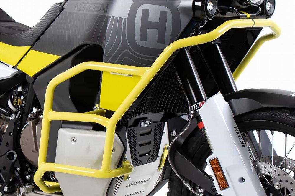 エンジンガード ソリッド イエロー ノーデン901