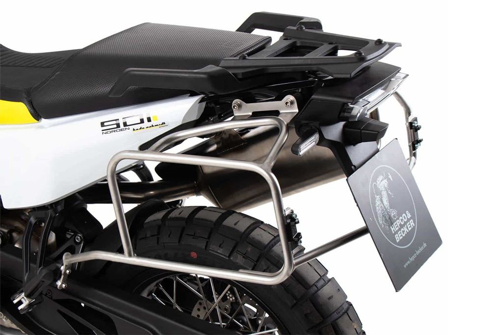 サイドキャリア カットアウトセット サイドケース エクスプローラー シルバー 37L/40L ノーデン901