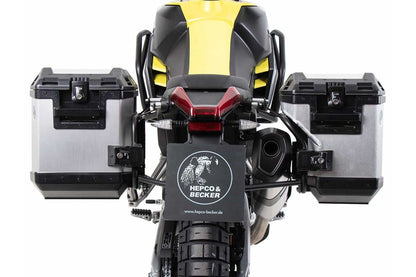 サイドキャリア カットアウトセット サイドケース エクスプローラー シルバー 37L/40L トゥアレグ660