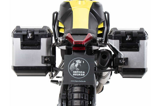 サイドキャリア カットアウトセット サイドケース エクスプローラー シルバー 37L/40L トゥアレグ660