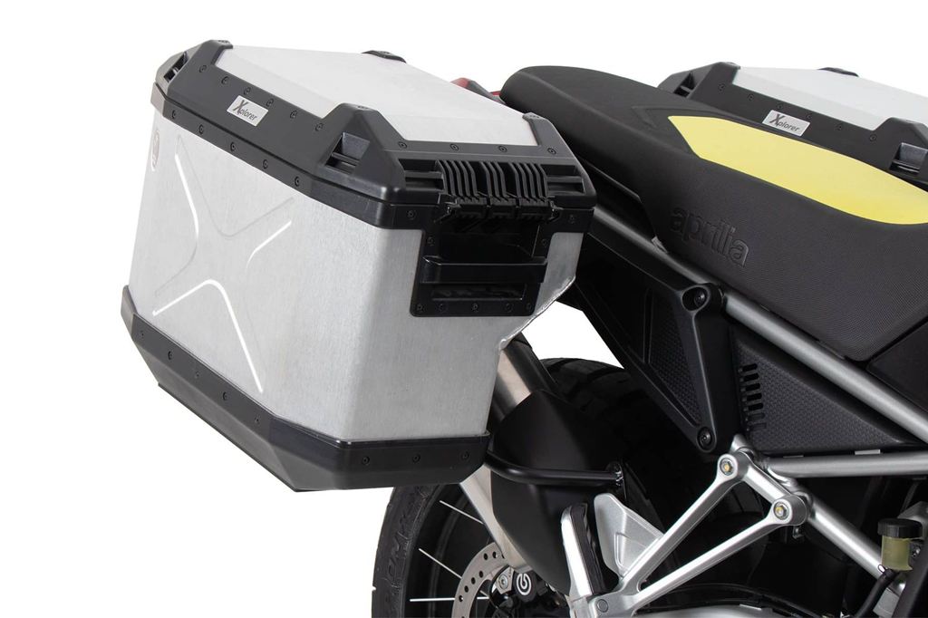 サイドキャリア カットアウトセット サイドケース エクスプローラー シルバー 37L/40L トゥアレグ660