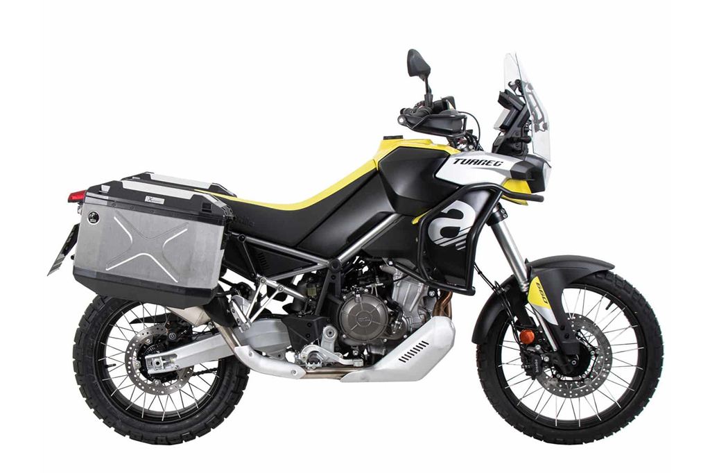 サイドキャリア カットアウトセット サイドケース エクスプローラー シルバー 37L/40L トゥアレグ660