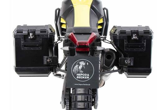 サイドキャリア カットアウトセット サイドケース エクスプローラー ブラック 37L/40L トゥアレグ660