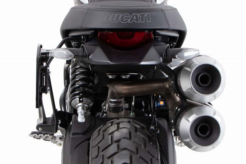 C-Bowサイドキャリア ブラック 左側 スクランブラー1100