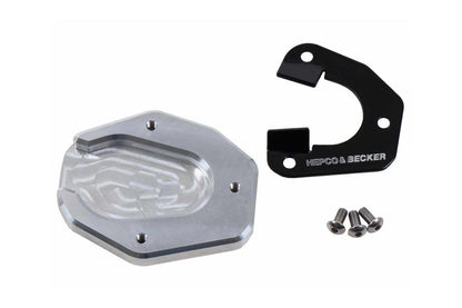 サイドスタンド エンラージメント シルバー/ブラック タイガー850/900