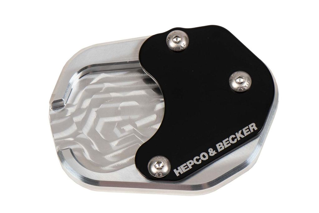 サイドスタンド エンラージメント シルバー/ブラック タイガースポーツ660