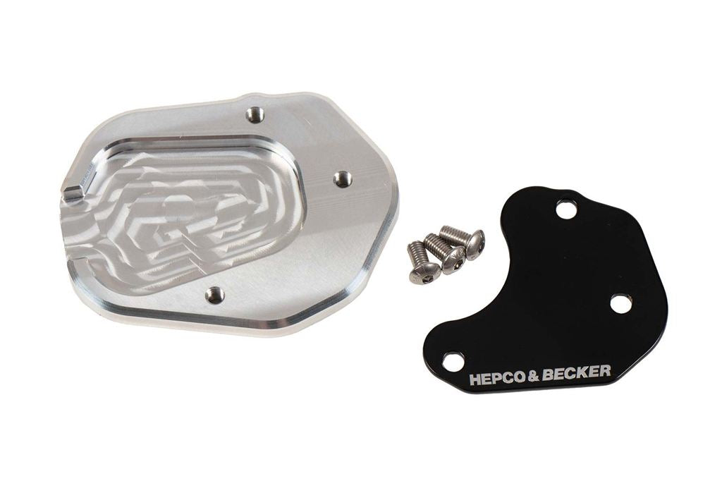 サイドスタンド エンラージメント シルバー/ブラック タイガースポーツ660