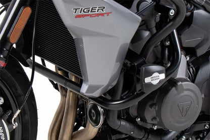 エンジンガード ブラック トライデント660 タイガースポーツ660