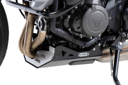 スキッドプレート レッド/ブラック タイガースポーツ660