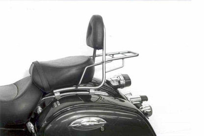 Sissy Bar with Rack, Chrome, Vulcan 1500
