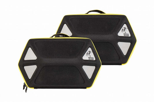 サイドバッグ C-Bowサイドキャリア用 ROYSTER SPEED/ロイスタースピード ブラック/イエロー 15L 左右セット