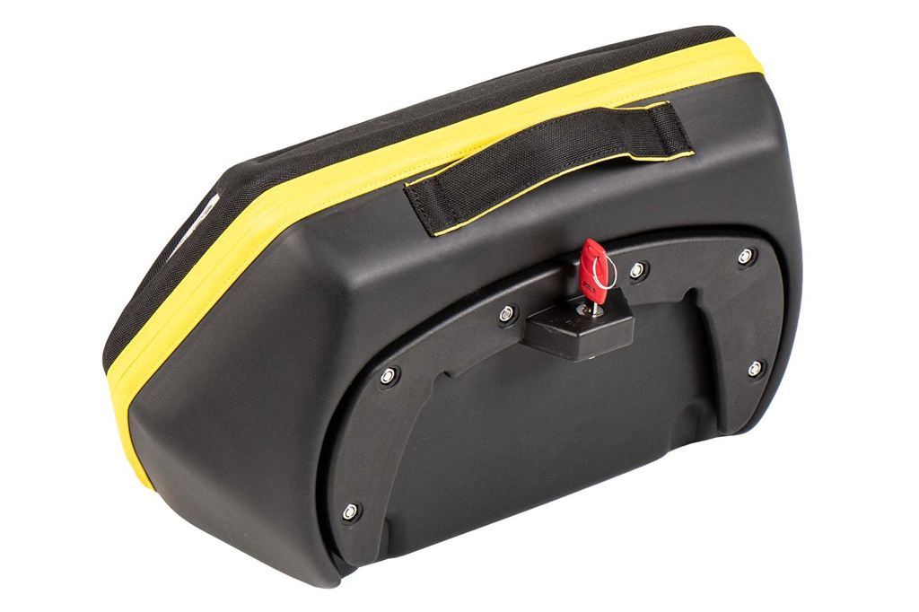 サイドバッグ C-Bowサイドキャリア用 ROYSTER SPEED/ロイスタースピード ブラック/イエロー 15L 左右セット