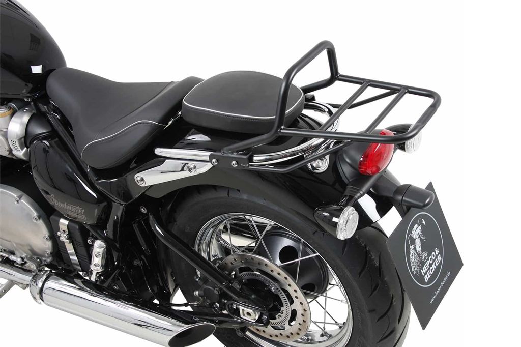 Top Case Carrier Rear Rack Black Bonneville Speedmaster