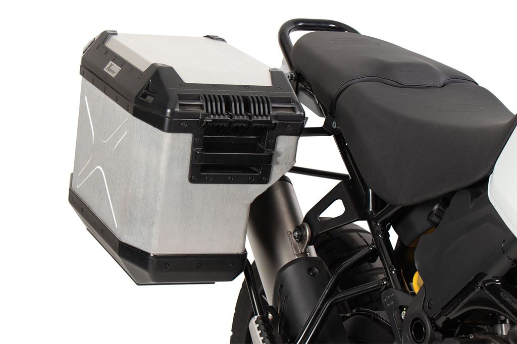 サイドキャリア カットアウトセット サイドケース エクスプローラー シルバー 37L/40L デザートX