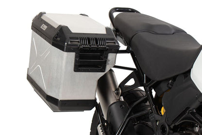 サイドキャリア カットアウトセット サイドケース エクスプローラー シルバー 37L/40L デザートX