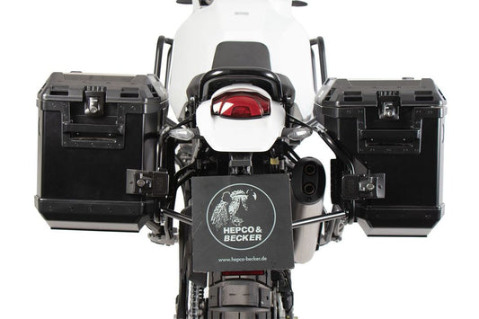 サイドキャリア カットアウトセット サイドケース エクスプローラー ブラック 37L/40L デザートX