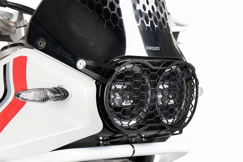 ヘッドライトガード ブラック デザートX