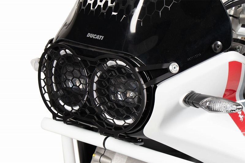 ヘッドライトガード ブラック デザートX