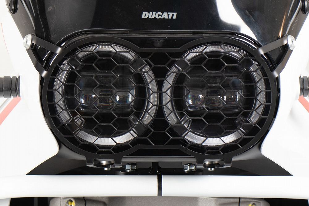 ヘッドライトガード ブラック デザートX