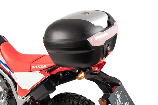 リアキャリアセット トップケース ジャーニー 汎用タイプ ブラック/シルバー 40L CRF250/L CRF300/L