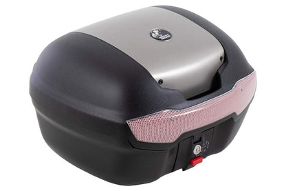 リアキャリアセット トップケース ジャーニー 汎用タイプ ブラック/シルバー 40L CRF250/L CRF300/L