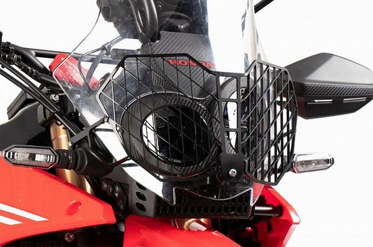 ヘッドライトガード ブラック CRF250 CRF300 ラリー