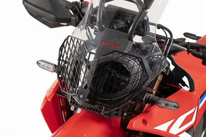 ヘッドライトガード ブラック CRF250 CRF300 ラリー