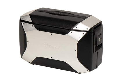 サイドケース C-Bowサイドキャリア用 XCORE/エックスコア ブラック/シルバー 18L 片側のみ