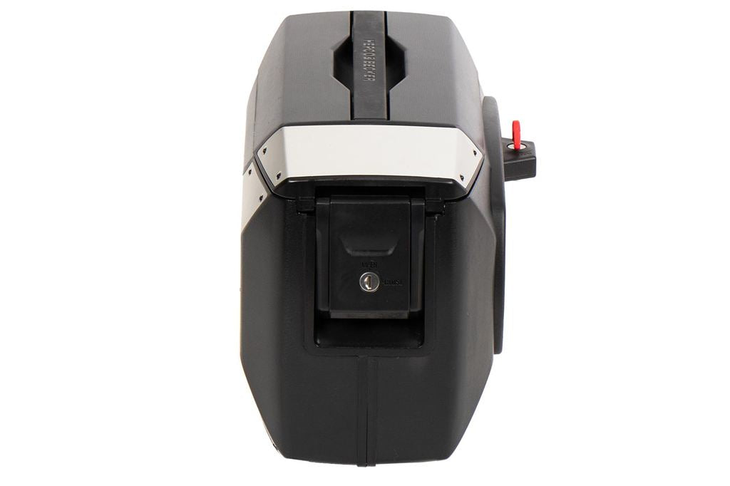 サイドケース C-Bowサイドキャリア用 XCORE/エックスコア ブラック/シルバー 18L 片側のみ