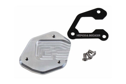 サイドスタンド エンラージメント シルバー/ブラック XSR900