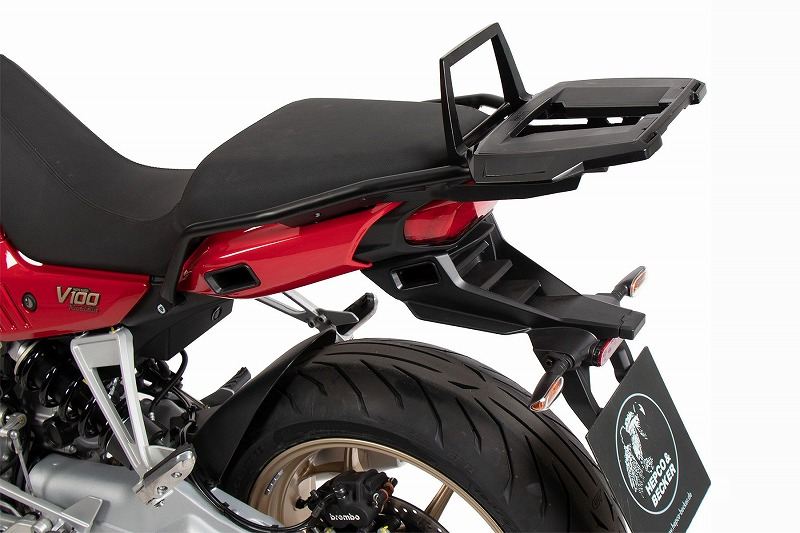 トップケースキャリア アルラック ブラック V100マンデッロ/S