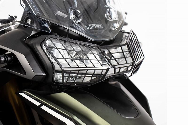 ヘッドライトガード ブラック タイガー1200
