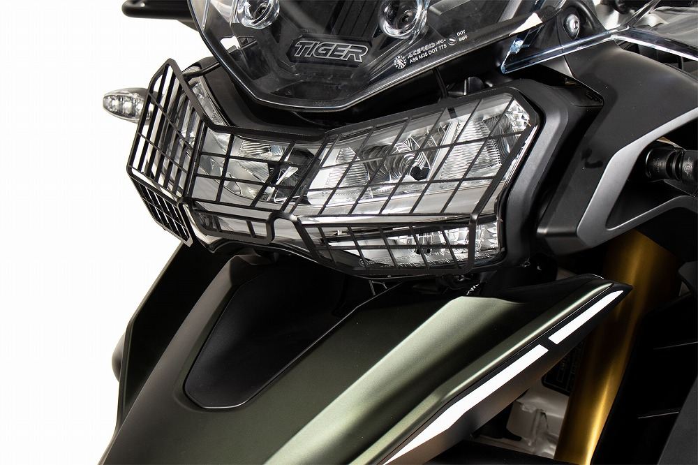ヘッドライトガード ブラック タイガー1200