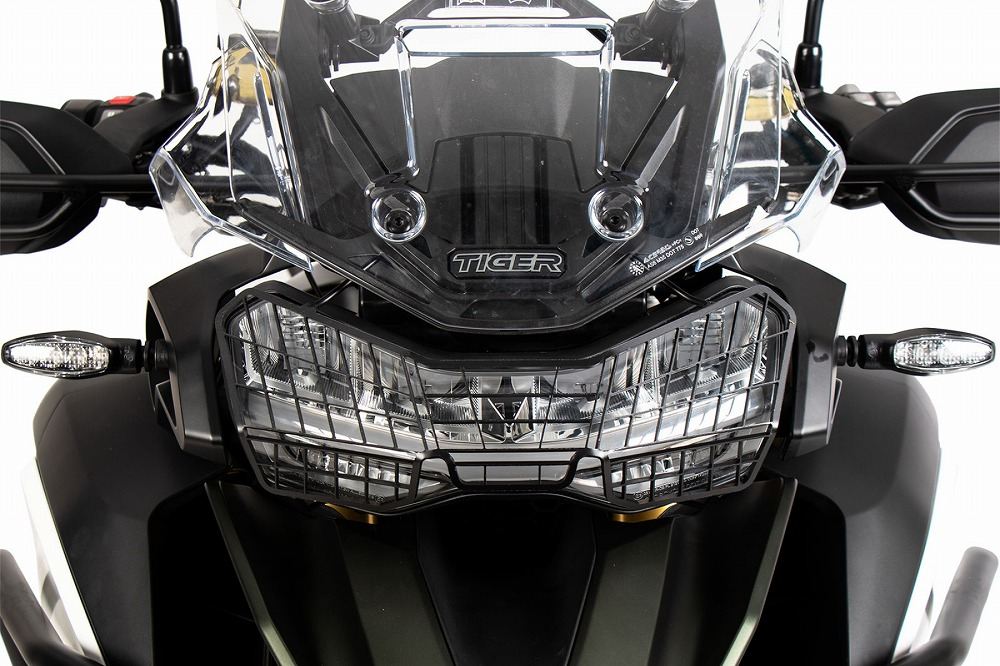 ヘッドライトガード ブラック タイガー1200
