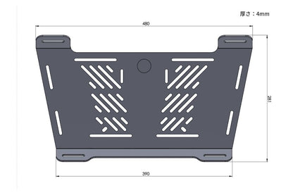 拡張キャリア エンラージメント ブラック タイガー1200